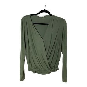 #113 ON THE ROAD cross front long sleeve tee